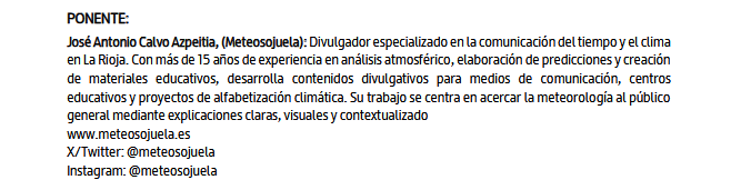 Curso CRIE Ponente
