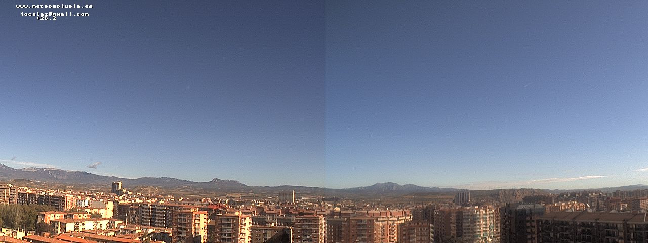 Imagen WEBCAM Logroño Despejado