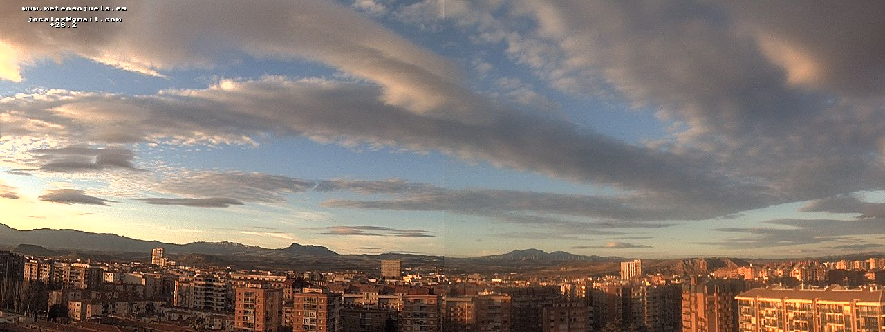 Imagen WEBCAM Logroño Lenticulares www.meteosojuela.es