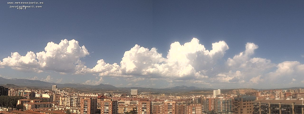 Imagen WEBCAM Logroño Nubes de evolución