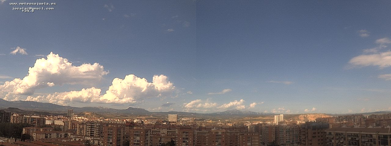 Imagen WEBCAM Logroño Nubes de evolución