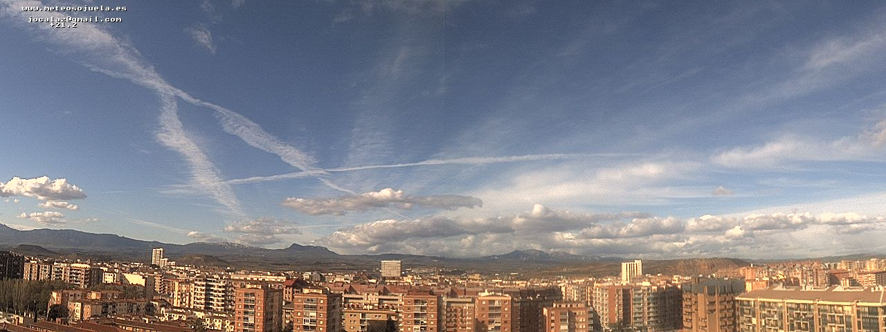 Imagen WEBCAM Logroño Nubes y claros