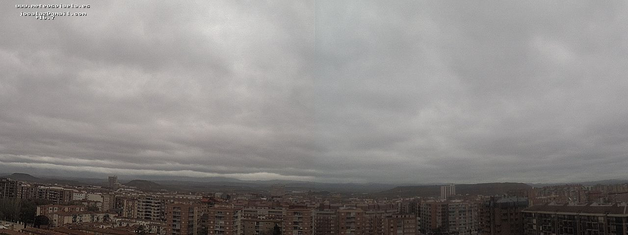 Imagen WEBCAM Logroño Nuboso con precipitaciones