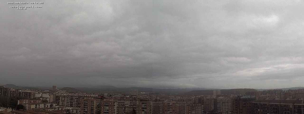 Imagen WEBCAM Logroño Nuboso con precipitaciones