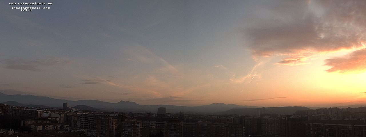 Imagen WEBCAM Logroño poco nuboso