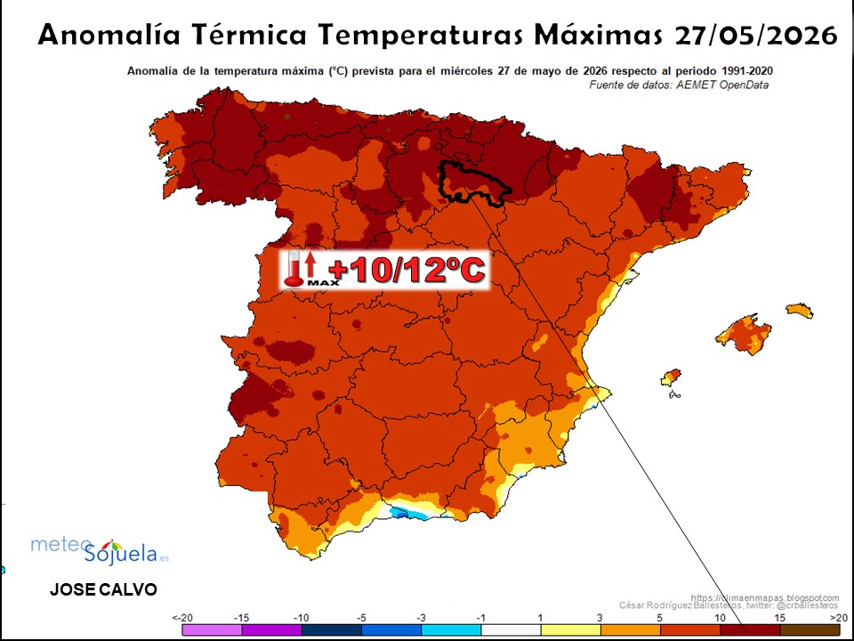 Anomalía Térmica de las Temperaturas