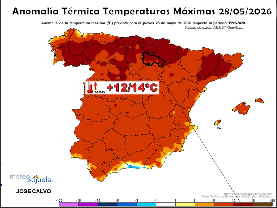 Anomalía Térmica de las Temperaturas