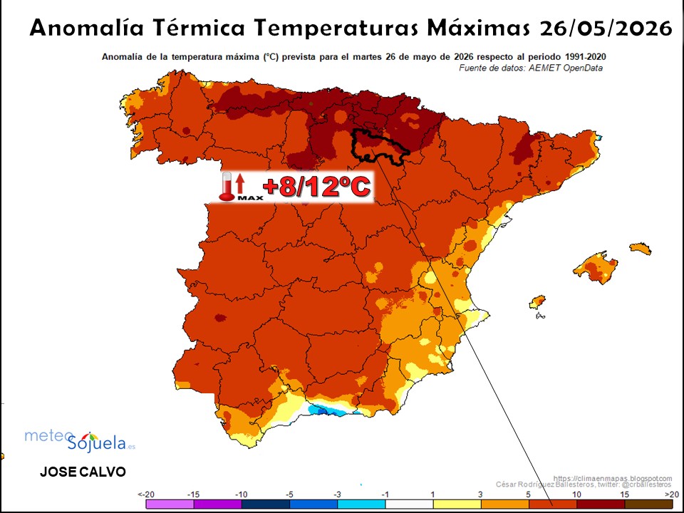 Anomalía Térmica de las Temperaturas