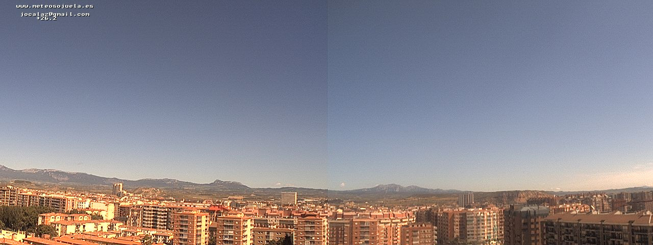 Imagen WEBCAM Logroño Despejado