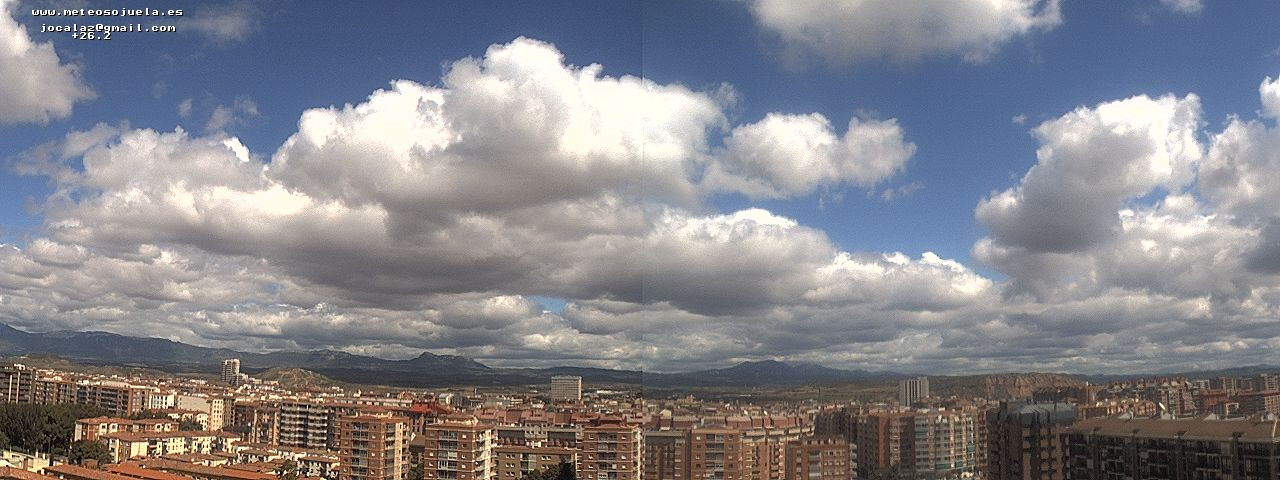 Imagen WEBCAM Logroño Nubes y claros