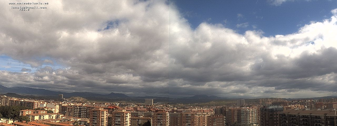 Imagen WEBCAM Logroño Nubes y claros Estratocumulos