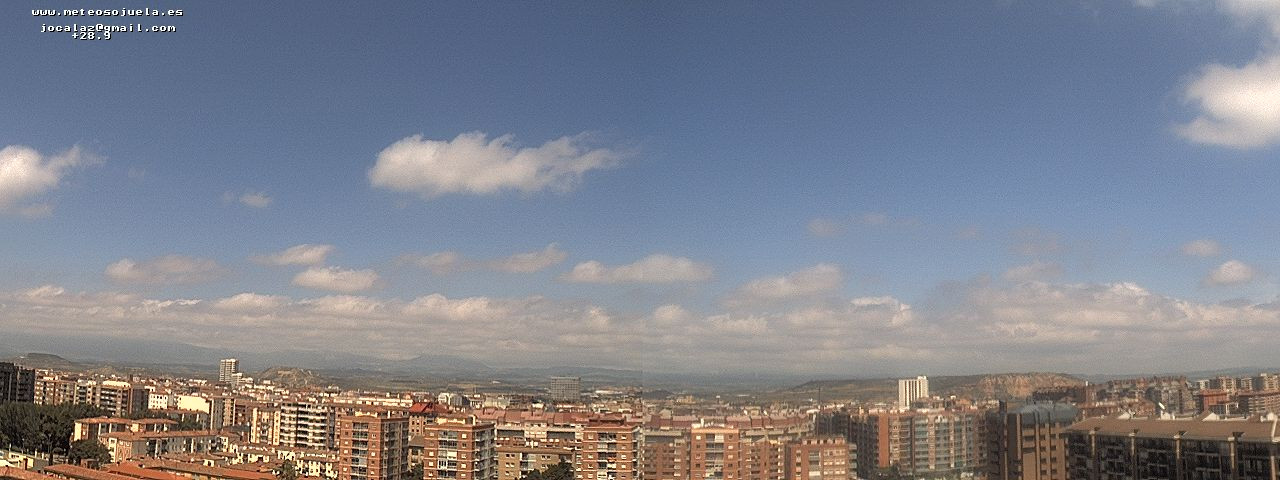 Imagen WEBCAM Logroño Nubes y claros
