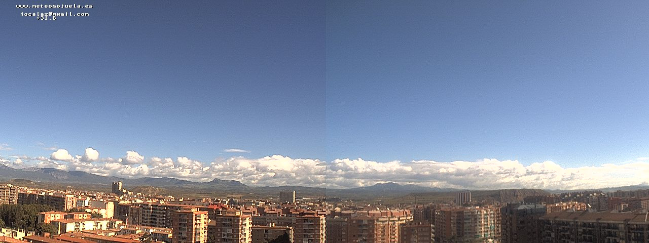 Imagen WEBCAM Logroño Poco nubosos