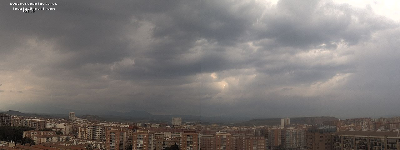 Imagen WEBCAM Logroño Tormenta