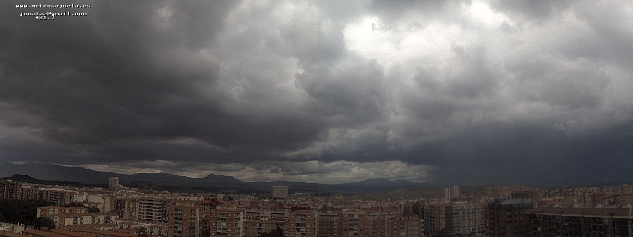Imagen WEBCAM Logroño Tormentoso