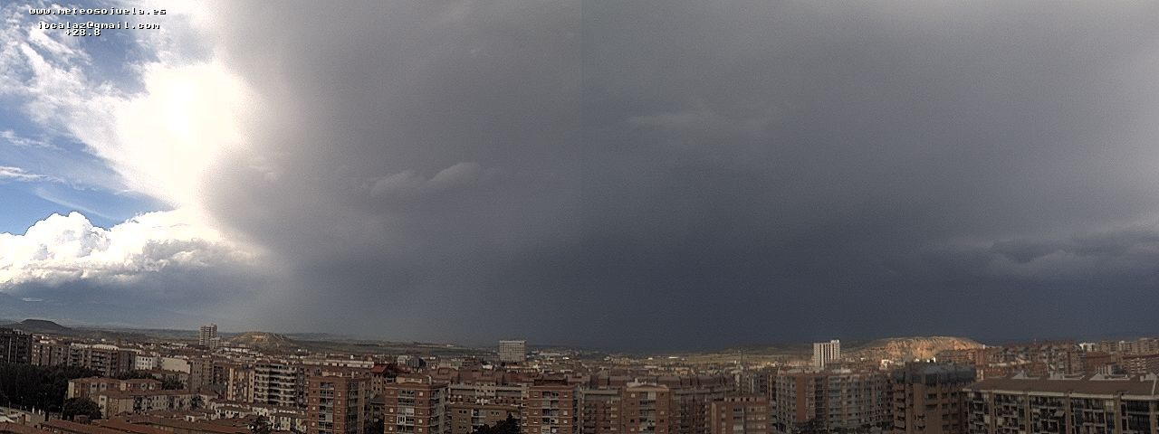 Imagen WEBCAM Logroño Tormentoso