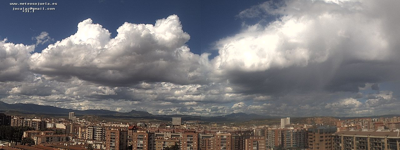 Imagen WEBCAM Logroño Tormentoso