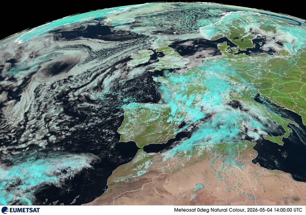 Líneas de Inestabilidad y tormentas en el NE