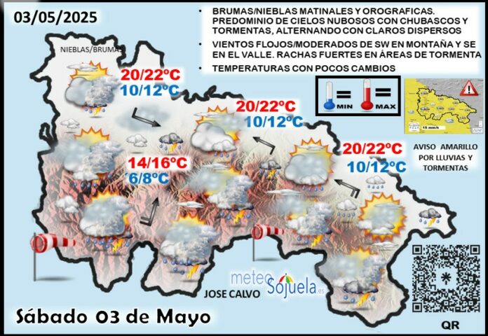 Mapa del tiempo en La Rioja. Meteosojuela Mapa del tiempo en La Rioja. Meteosojuela