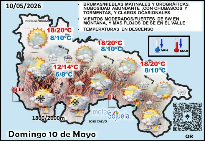 Mapa del tiempo en La Rioja. Meteosojuela Mapa del tiempo en La Rioja. Meteosojuela