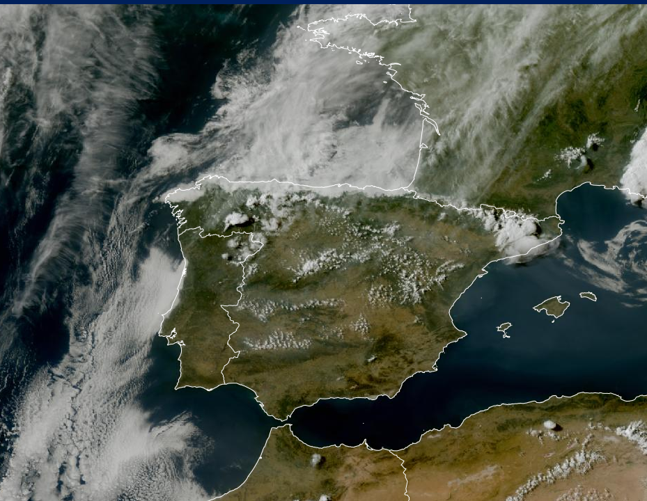 Nubes bajas en el Cantábrico y tormentas de tarde