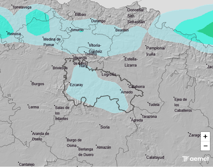 Precipitación Media según AEMET 1905