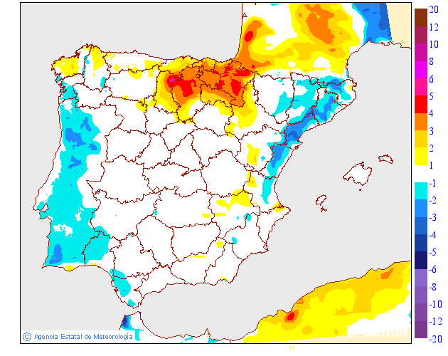 Variación de temperaturas máximas AEMET Meteosojuela 01