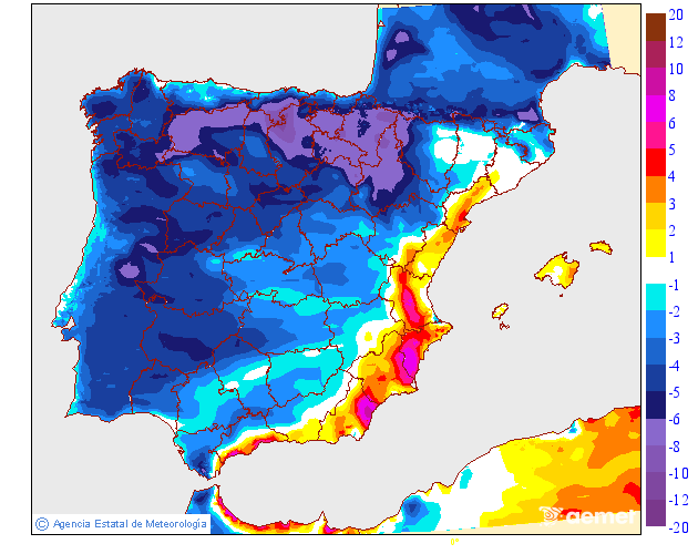 Variación de temperaturas máximas AEMET Meteosojuela 02