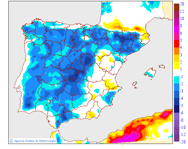 Variación de temperaturas máximas AEMET Meteosojuela 02