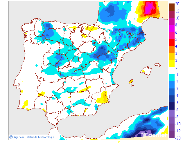 Variación de temperaturas máximas AEMET Meteosojuela 05