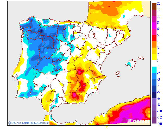 Variación de temperaturas máximas AEMET Meteosojuela 08