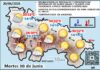 El tiempo de hoy en La Rioja. 30/06/2026. Verano de lujo Mapa del tiempo en La Rioja. Meteosojuela