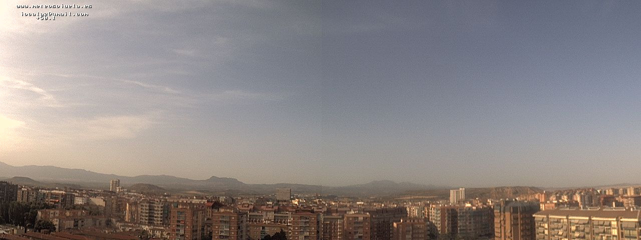 Imagen WEBCAM Logroño Calima y alguna nube alta