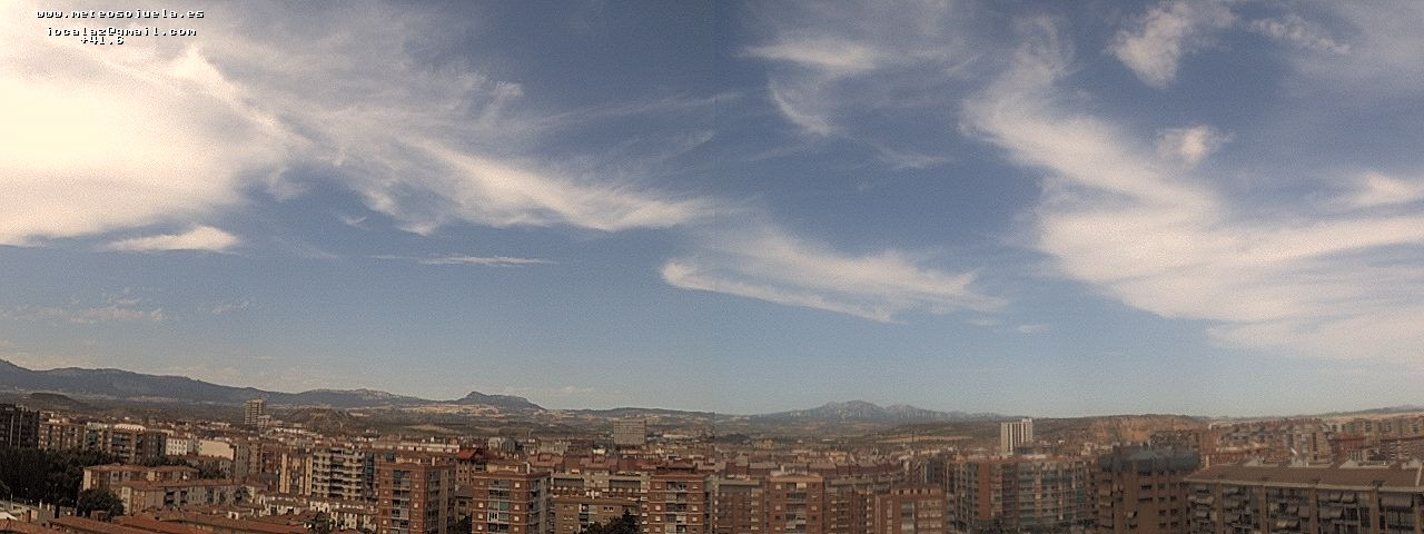 Imagen WEBCAM Logroño Nubes altas