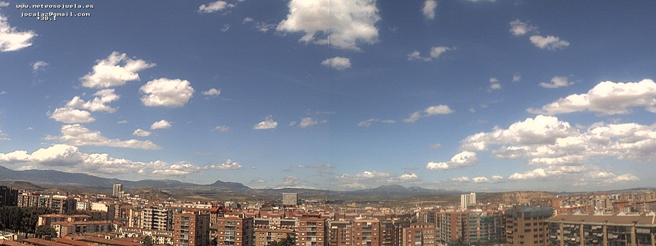 Imagen WEBCAM Logroño Nubes y claros