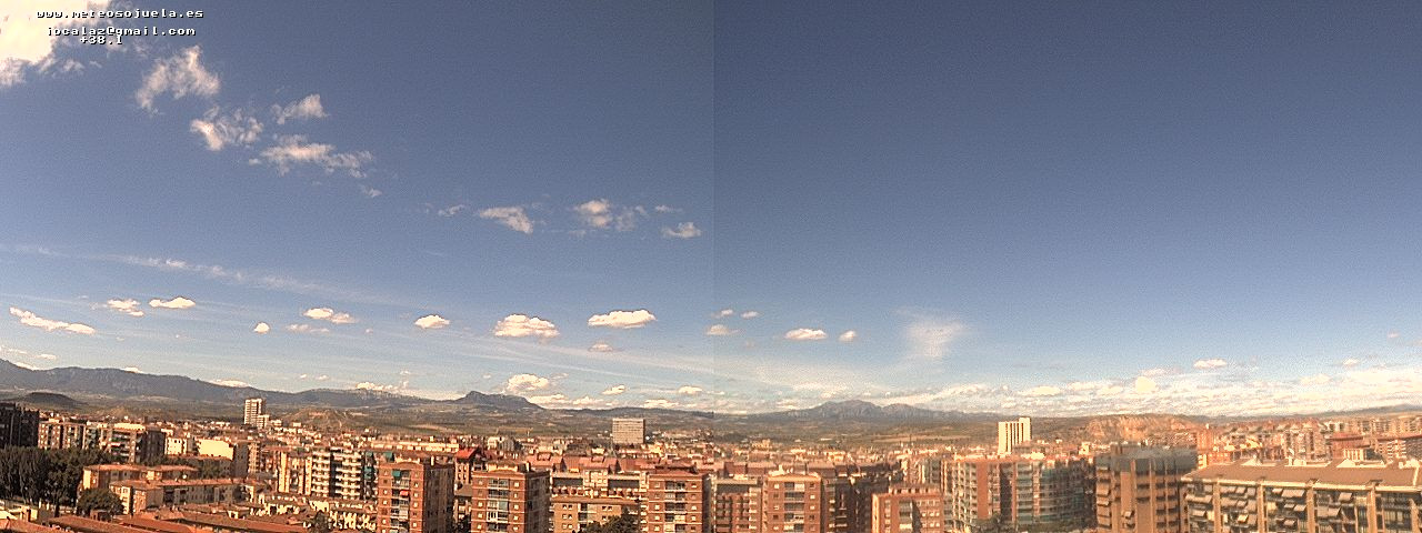 Imagen WEBCAM Logroño Nubes y claros