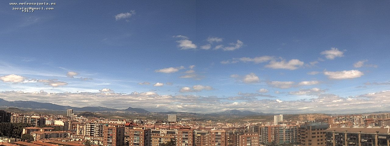 Imagen WEBCAM Logroño Nubosidad residual