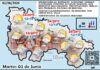 El tiempo de hoy en La Rioja. 02/06/2026. Alivio térmico Mapa del tiempo en La Rioja. Meteosojuela