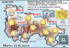 El tiempo de hoy en La Rioja. 23/06/2026. Chicharrina. Ola de calor Mapa del tiempo en La Rioja. Meteosojuela