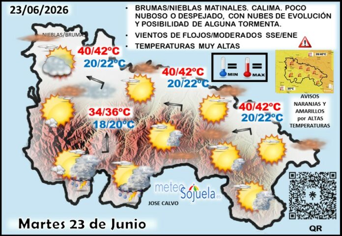 Mapa del tiempo en La Rioja. Meteosojuela Mapa del tiempo en La Rioja. Meteosojuela