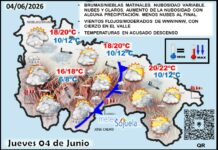 El tiempo de hoy en La Rioja. 04/06/2026. Nuevo refrescón Mapa del tiempo en La Rioja. Meteosojuela
