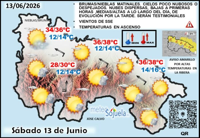 Mapa del tiempo en La Rioja. Meteosojuela Mapa del tiempo en La Rioja. Meteosojuela