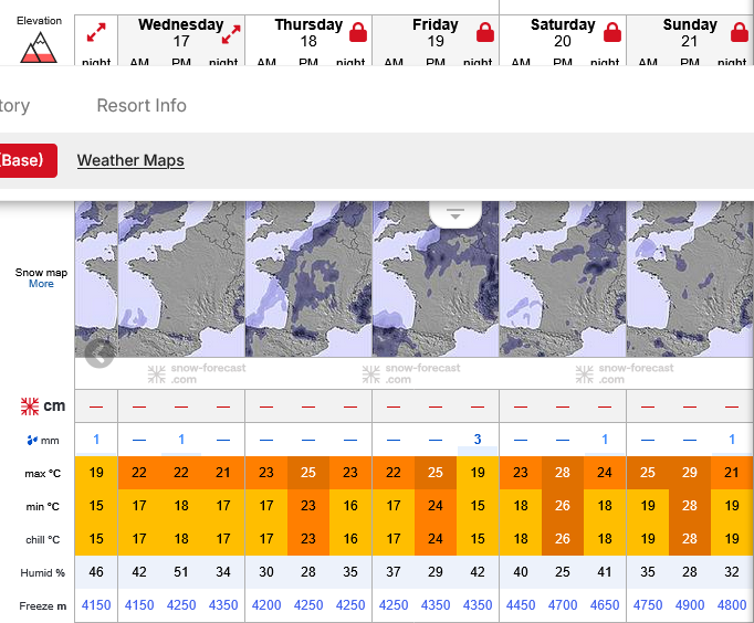 Previsiones tiempo montaña La Rioja Valdezcaray. Meteosojuela La Rioja
