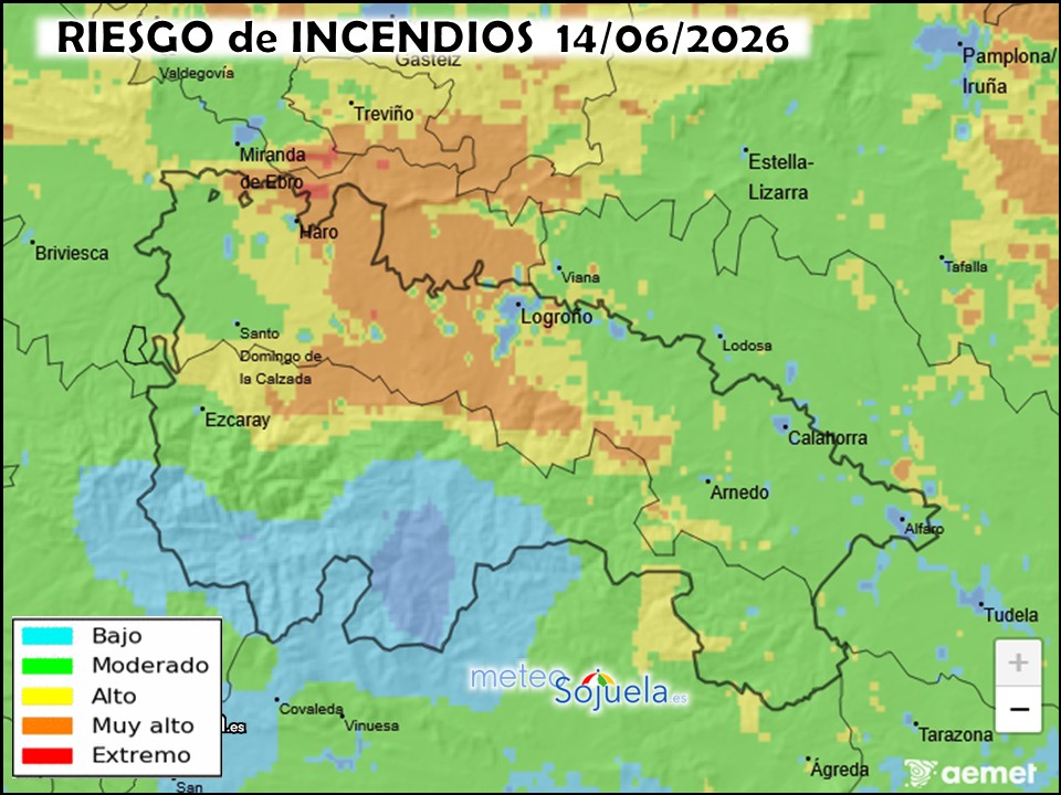 Riesgo de incendios
