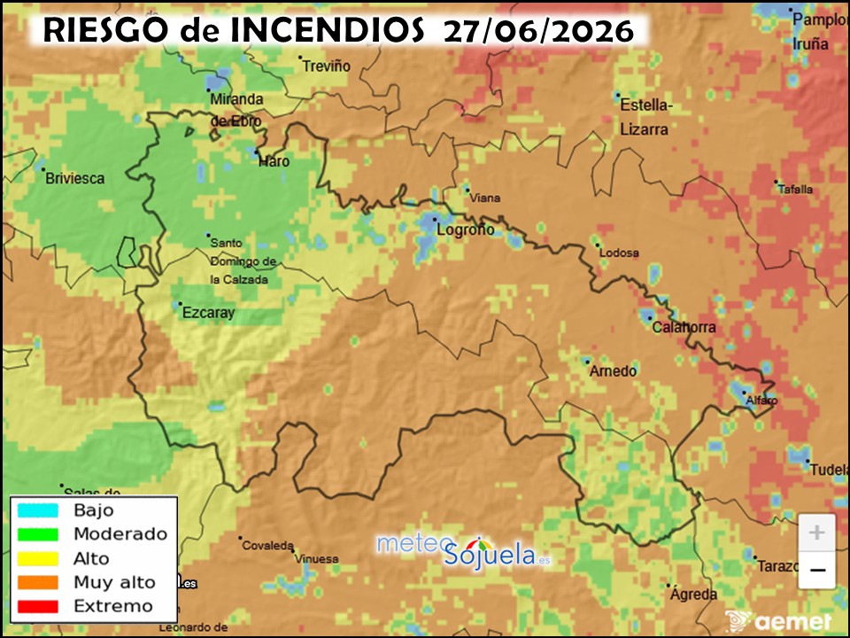 Riesgo de incendios