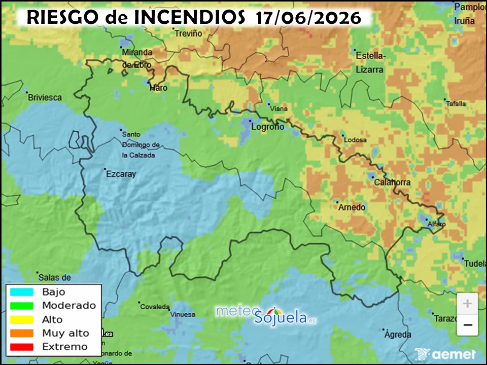 Riesgo de incendios