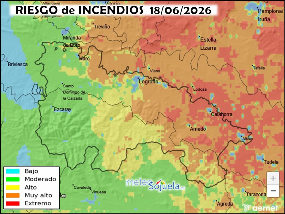 Riesgo de incendios