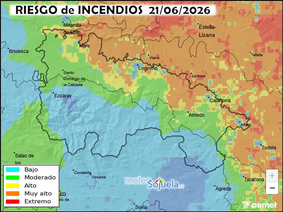 Riesgo de incendios