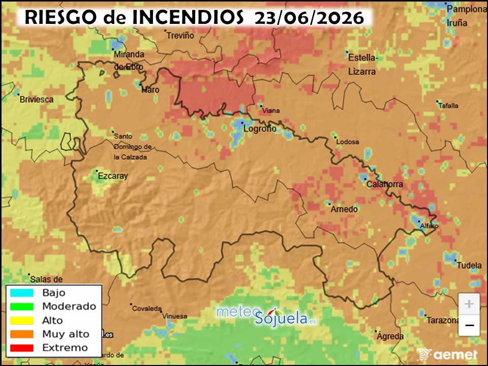 Riesgo de incendios