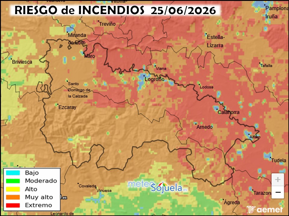 Riesgo de incendios